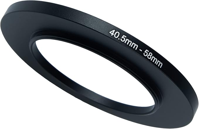 40.5mm to 58mm Step-Up Ring Filter Adapter by BETUYESS