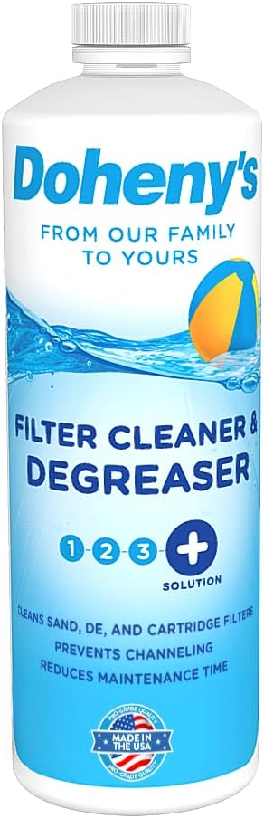 Doheny's Pool Filter Cleaner Degreaser | 100% Professional-Grade | Prevents by Dohenys