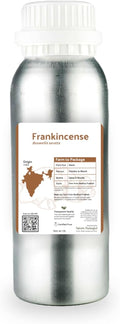 Frankincense Essential Oil - Direct from Madhya Pradesh, India - Pure Essential Oil for Diffusers and Aromatherapy | 100% Pure Therapeutic Grade Natural Aceite de Incienso (2lbs)
