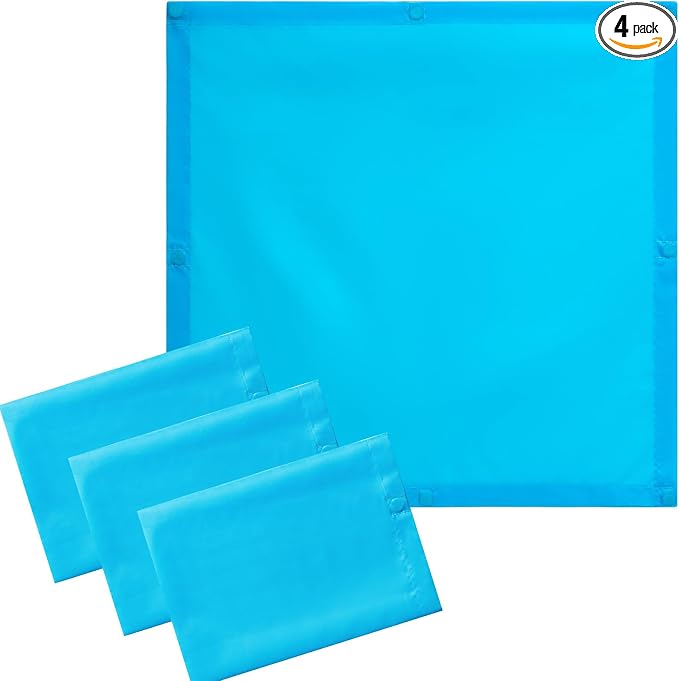 VIHOSE 4 Pcs 2 x 2 Feet Fluorescent Light Covers by VIHOSE