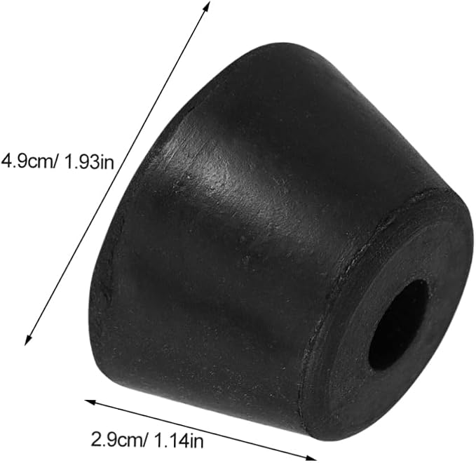 Homoyoyo 4pcs Vibration and Noise Reduction Pads Rubber Machine Foot Pads - Image 2