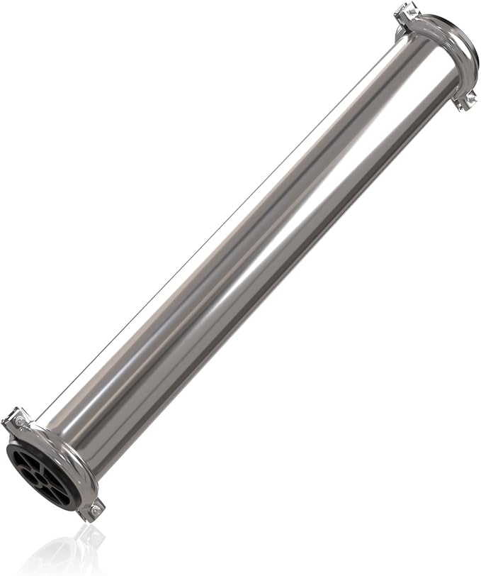 Max Water - Heavy Duty - Reverse Osmosis 4040 Membrane Housing - 4" x 40" good by MaxWater