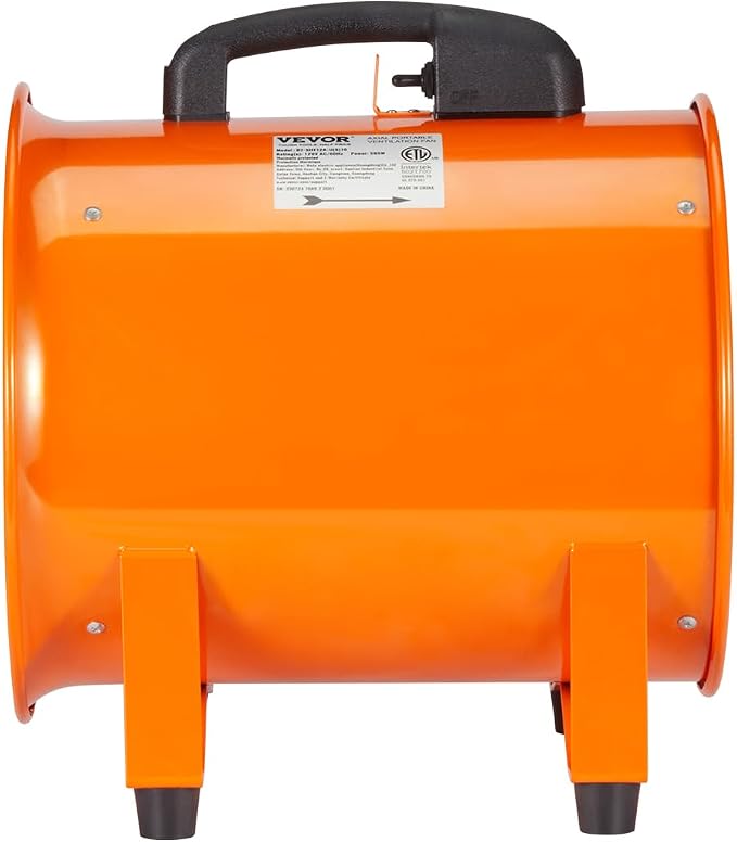 VEVOR Air Mover Blower Fan 12 Inch, 3198CFM 585W - Image 10