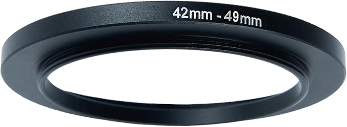 42mm Lens to 49mm Camera Lens Adapter 42mm to 49mm Step Up Ring Adapter Ring - Image 2