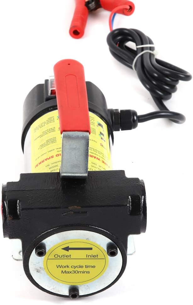 Diesel Transfer Pump Kit 45L/min, 12V DC Electric Oil Transfer Pump - Image 8