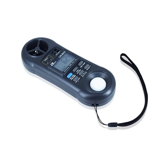Air Velocity Meter with Temperature, Humidity & Lux Sensors - Image 4