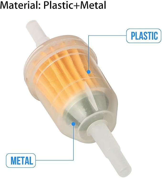 Inline Plastic Fuel Filters Set 10 Pieces - Image 7
