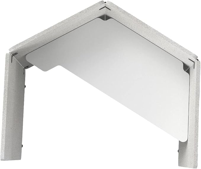 Stand Up Desk Store Noise Reducing Recycled PET 4 Panel Workpod - Image 3