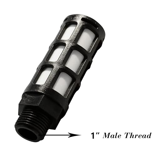 Quickun Plastic Exhaust Air Silencer - Image 2