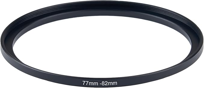 77mm Lens to 82mm Camera Lens Adapter 77mm to 82mm Step Up Ring Adapter Ring - Image 2