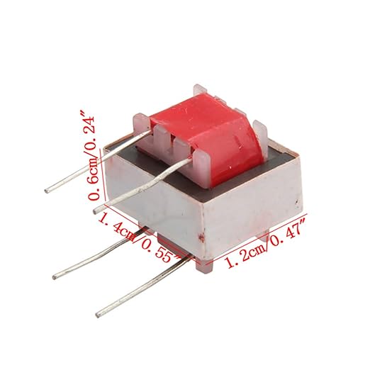HiLetgo 5pcs EI14/EI-14 Audio Coupling Isolation Transformer Audio Transformer - Image 3