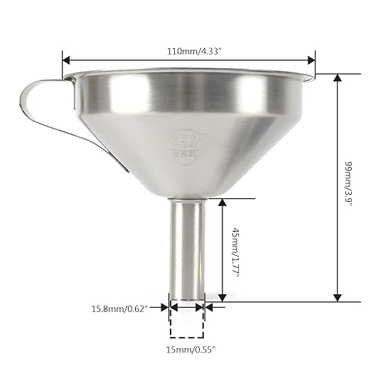 Stainless-Steel Funnel Resin Filter Cup - Image 3