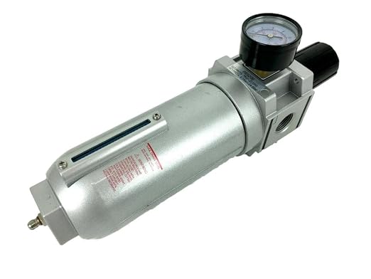 FR926A 3/4" Industrial Pressure Regulator Auto Drain - Image 3