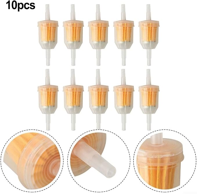 Inline Plastic Fuel Filters Set 10 Pieces - Image 4