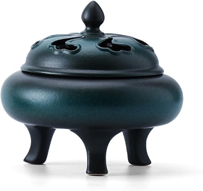 Waterfall Censer Ceramic Incense Burner Indoor Zen Point Incense Burner Retro by Unknown