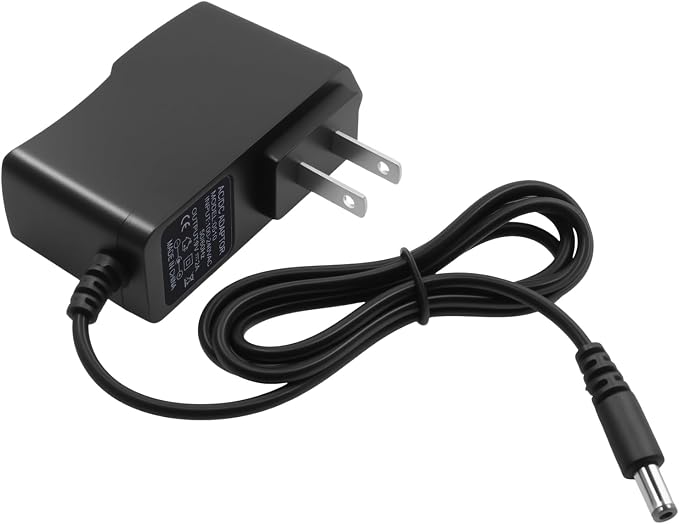 9V 2A Power Supply Adapter, AC 100-240V to DC 9V 2A 18W, 5.5x2.5mm Center by YiKaiEn