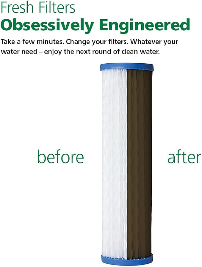 AO Smith 2.5"x10" 40 Micron Sediment Water Filter Replacement Cartridge - Image 2