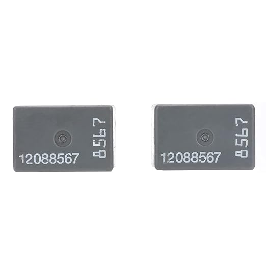 2 Pack GM Relay 12088567 GMC Multipurpose Ac Compressor Clutch Relay by Rainco