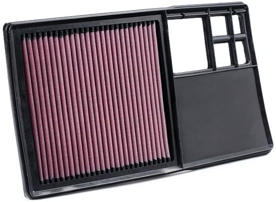 K&N Engine Air Filter: Reusable, Clean Every 75, 000 Miles, Replacement Car Air - Image 3