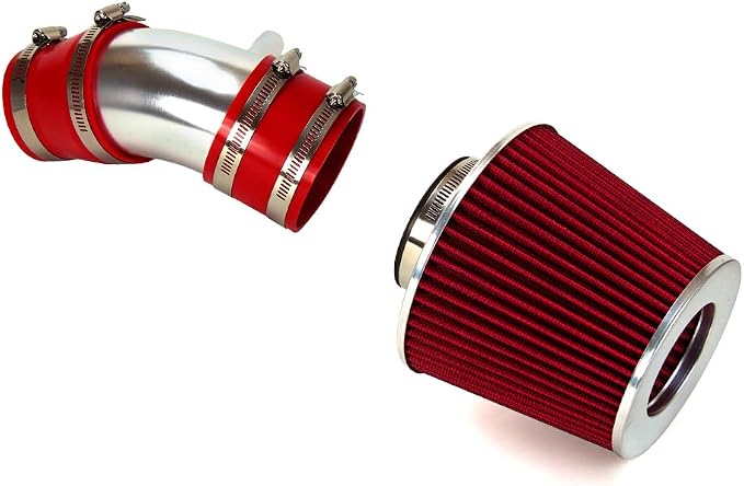 Rtunes Racing Short Ram Air Intake Kit + Filter Combo BLUE Compatible by RtunesRacing