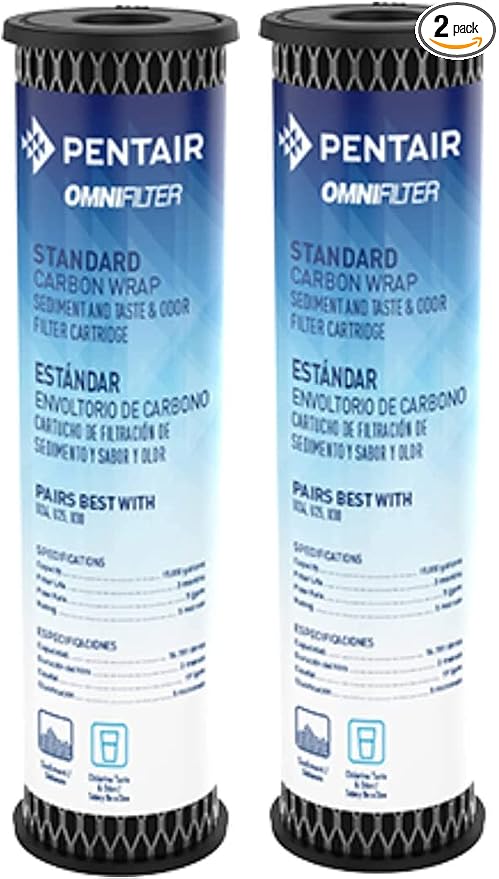 Pentair OMNIFilter TO1 Carbon Water Filter, Standard Whole House Carbon Wrap by PentairOmniFilter