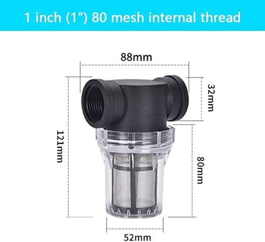 Budget Plastic Water Filter 1/2-1 - Image 2