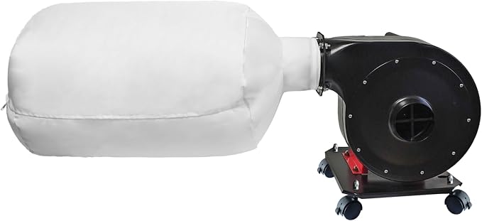 BUCKTOOL 1.2HP Wall Mount Dust Collector by BUCKTOOL