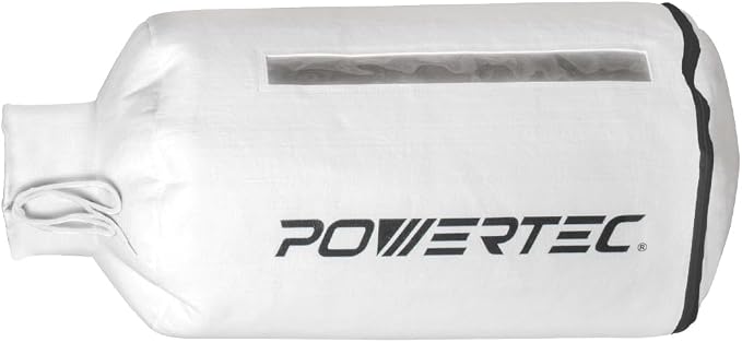 POWERTEC 70334 Dust Filter Bag for Wall Mount Dust Collectors, 1 Micron by POWERTEC