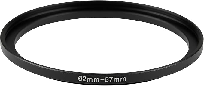 62-67mm Metal Step-Up/Down Ring Adapter Compatible - Image 2