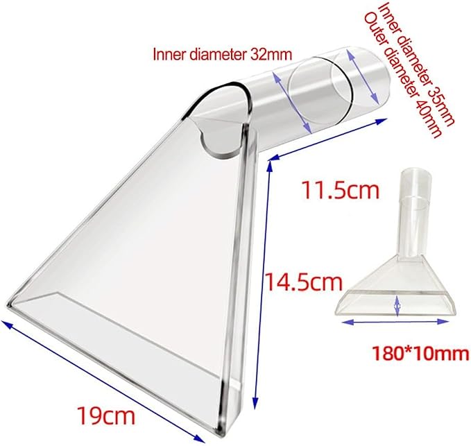 Upholstery Nozzle Spray Extraction Tool Carpet Sofa Cleaner Attachment - Image 3