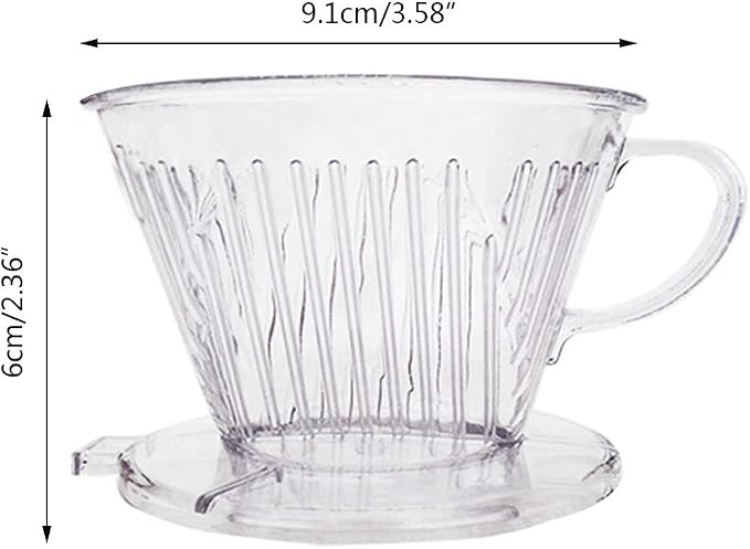 Coffee Filter Cone Coffee Dripper Cone Coffee Maker Drip Cone Brewer Coffee - Image 5