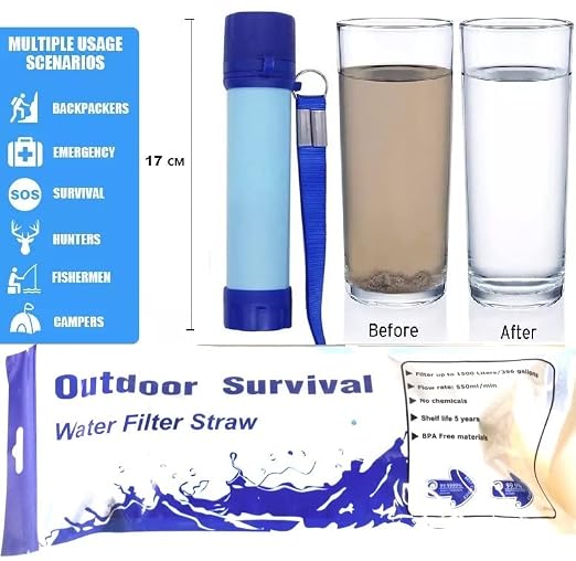 Galaxy Personal Portable Water Filter Straw Filtration Purifier - Image 3