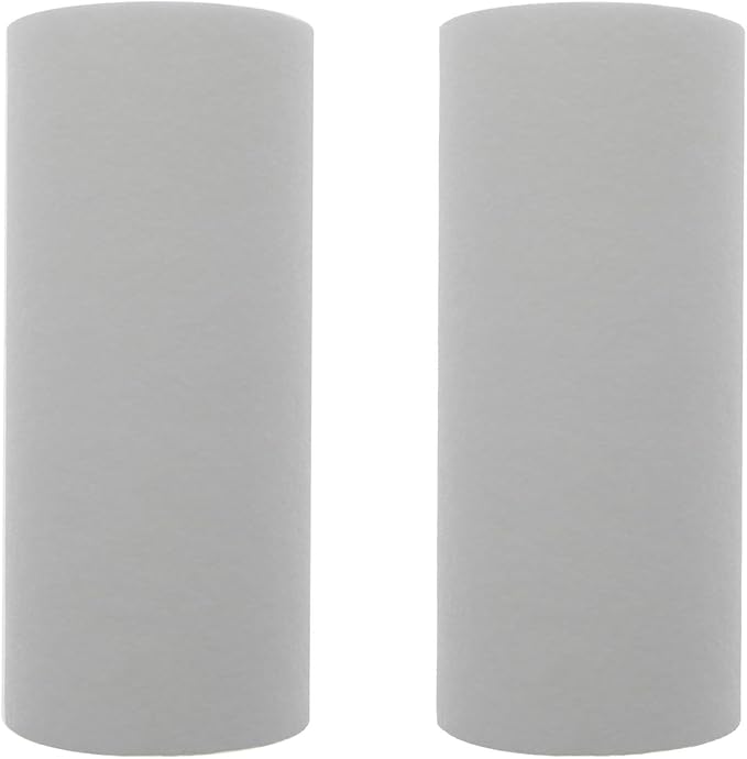 Tier1 10 Micron 10 Inch x 4.5 Inch | 2-Pack Spun Wound Polypropylene Whole by Tier1