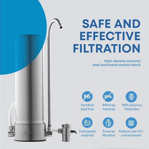 Mist Countertop Water Filter, 5-Stage Water Filtration System Countertop - Image 4
