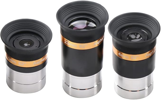 Wide Angle Aspheric Eyepiece Set by STARBOOSA