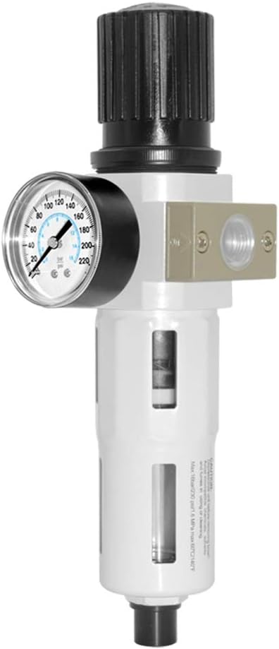 Beduan Compressed Air Pressure Regulator Filter 1/2"NPT, Water/Oil Trap by Beduan
