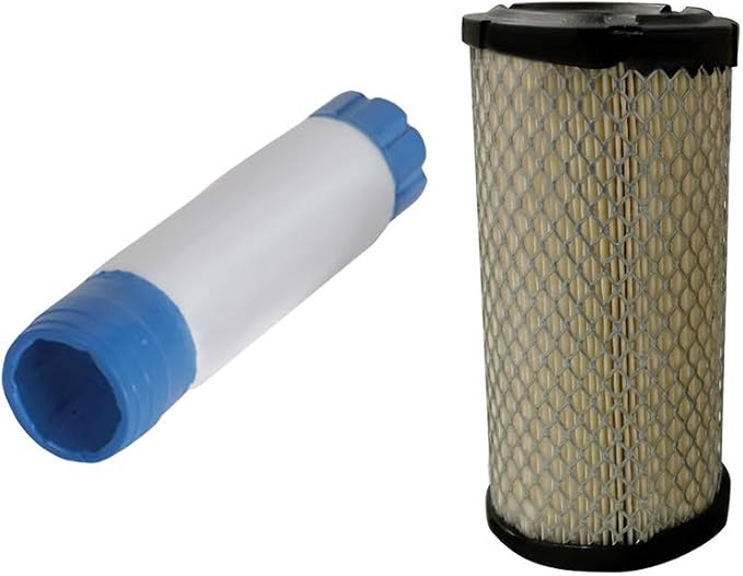 RAParts Inner & Outer Air Filter Set Fits John Deere Models: F735 X495 X595 by ReliableAftermarketParts