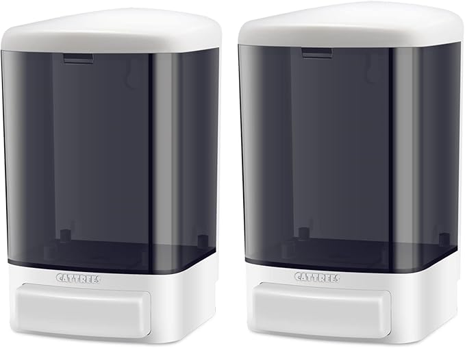 Manual Soap Dispenser, Commercial Soap Dispenser Wall Mounted for Bathroom Kitchen Hotel,Hand Sanitizer Dispenser Wall Mounted Liquid Gel -2 Pack Manual 1000ml/33oz