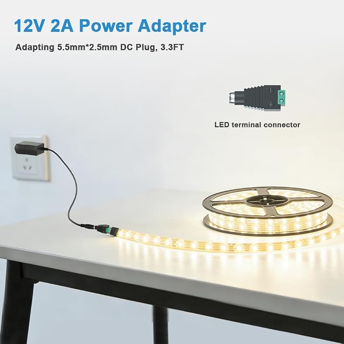 12V 2A Power Supply Adapter DC 12V 24W Charger - Image 3