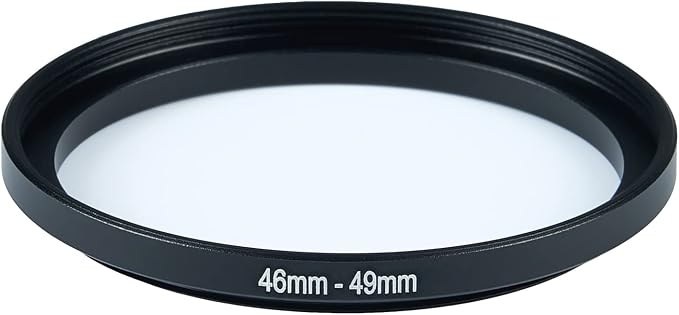 46mm Lens to 49mm Camera Lens Adapter 46mm to 49mm Step Up Ring Adapter Ring - Image 2