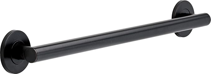 Delta 41824-RB Contemporary 24" Grab Bar with Concealed Mounting, Venetian Bronze Venetian Bronze