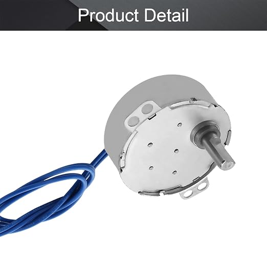 Fielect 2Pcs Synchronous Motor AC 110V 8-10RPM Turntable Motor CCW Direction 4W - Image 3