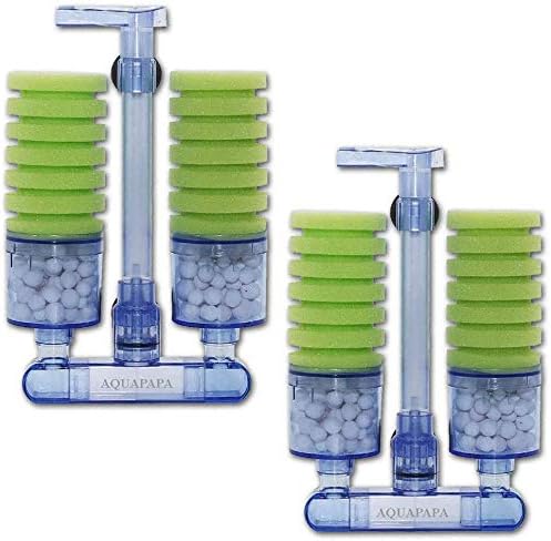 Multi Layer Filter Media Biochemical Dual Sponge Filter by Aquapapa