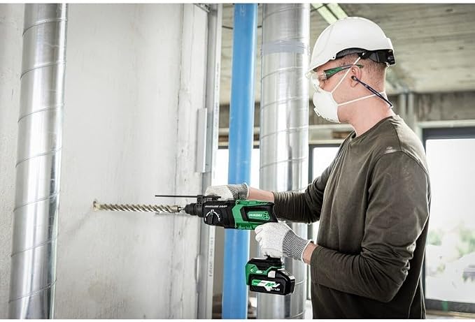 HiKOKI Cordless Rotary Hammer SDS-Plus DH36DPEJ3Z 36 V Brushless 3-Mode 3.2 J - Image 3