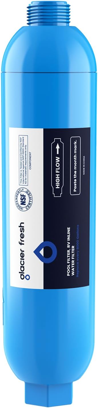 GLACIER FRESH Garden Hose End Pre-Filter by GLACIERFRESH