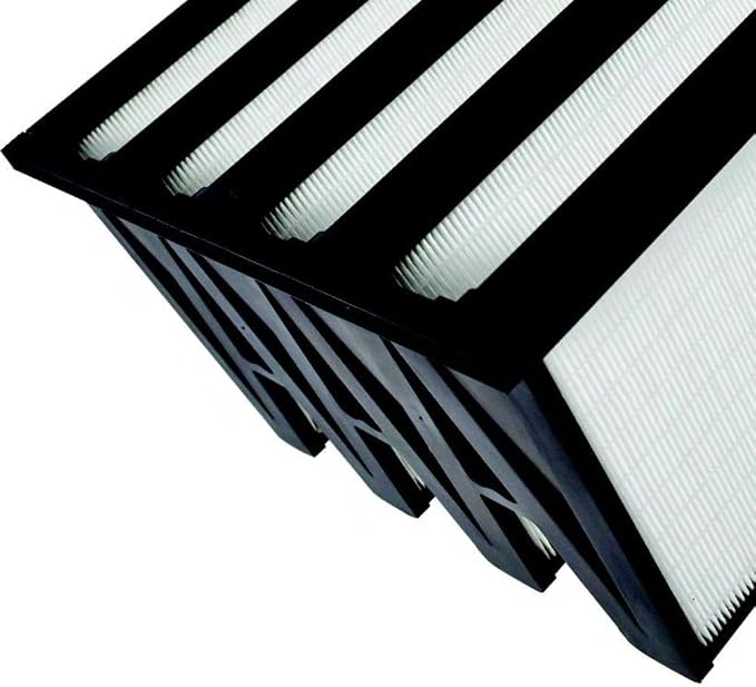 Synthetic Mini Pleat Rigid V-Bank Air Filter 24x20x12 – MERV 15 ASHRAE 52.2 - Image 4