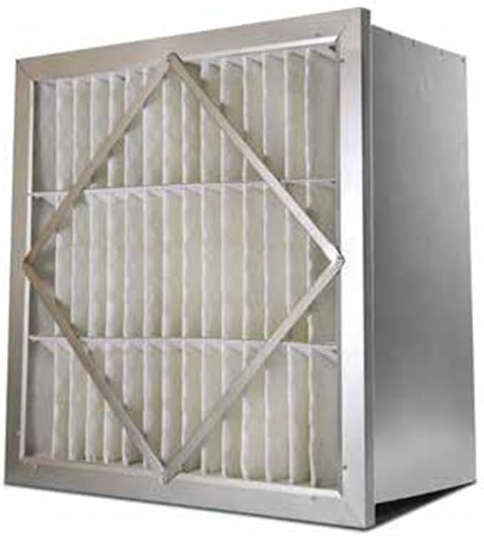RIGID-PACK 20x20x12 Rigid Box Air Filter – MERV 15/98% ASHRAE HVAC Filter – by AccuraFil