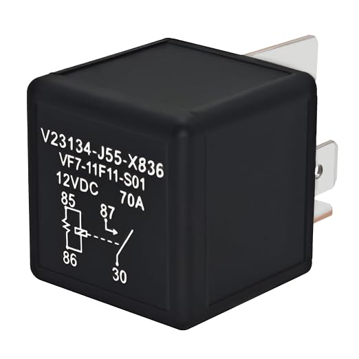 VF7-11F11-S01 Automotive Relay – 12VDC 70A 4-Pin High-Current Relay - Image 4