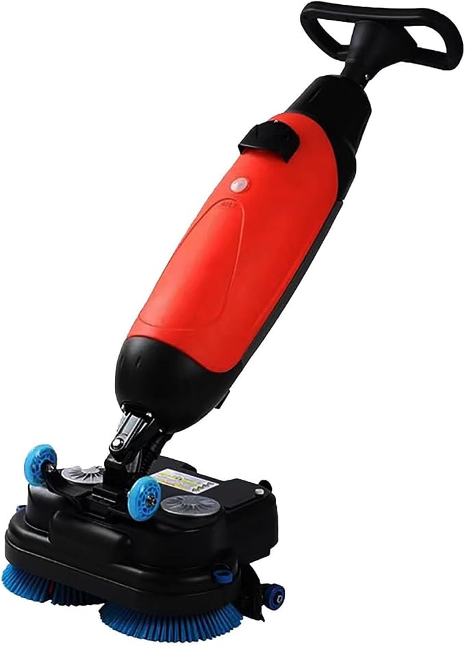 Rechargeable Floor Cleaner and Wet Dry Floor Machine, Dual-Brush Heads by Unknown