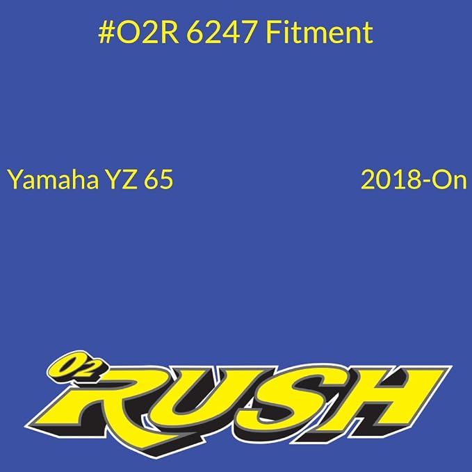 O2 RUSH High-Performance Single-Stage Saw-Tooth Foam Air Filter-Fits Yamaha - Image 4
